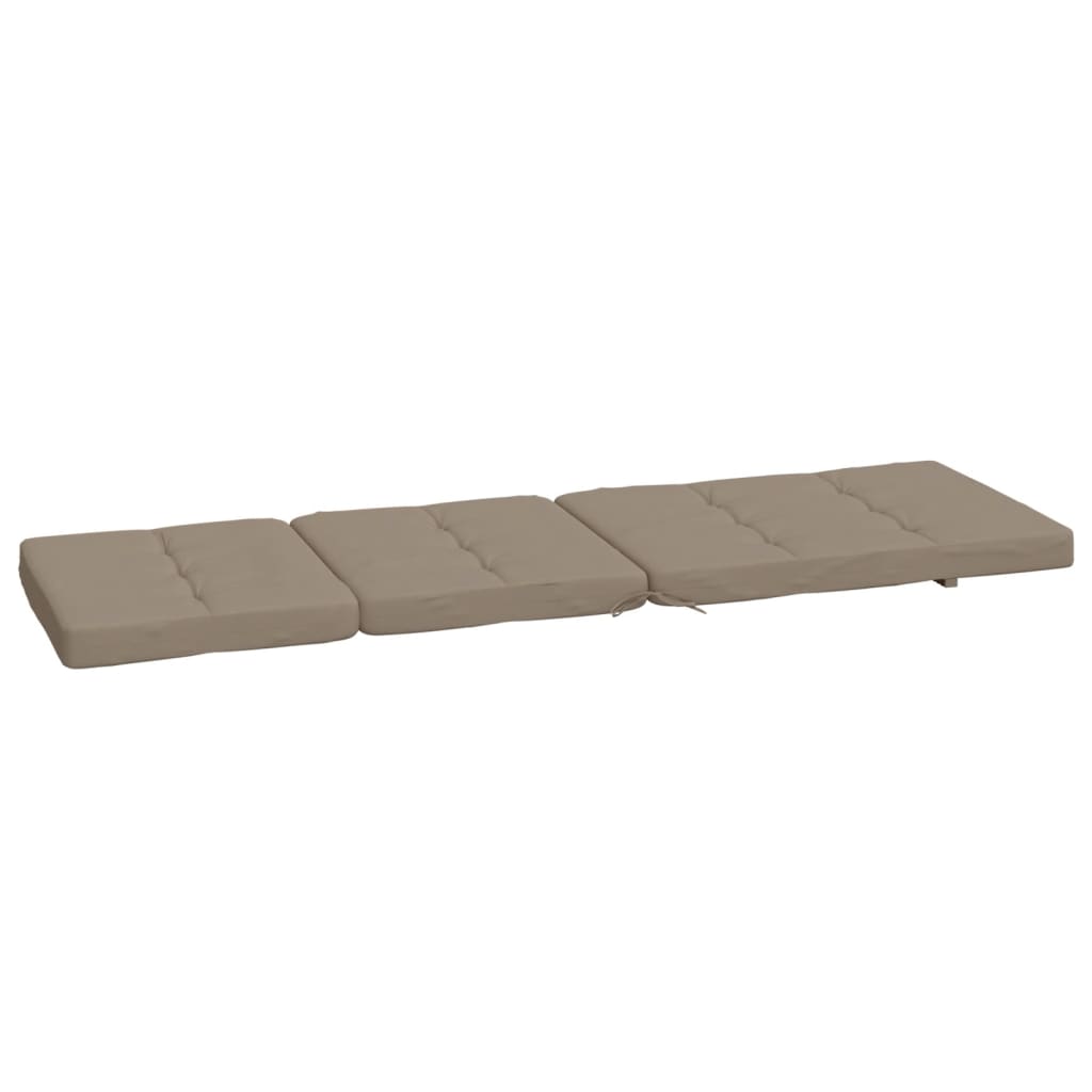 Terrasstoelkussens 2 st oxford stof taupe - AllerleiShop