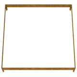 Plantenbak verhoogd 100x100x18,5 cm cortenstaal - AllerleiShop