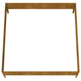 Plantenbak verhoogd 100x100x33,5 cm cortenstaal - AllerleiShop