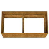 Plantenbak 80x40x40 cm cortenstaal - AllerleiShop