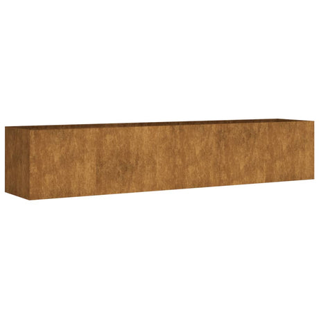 Plantenbak verhoogd 200x40x40 cm cortenstaal - AllerleiShop