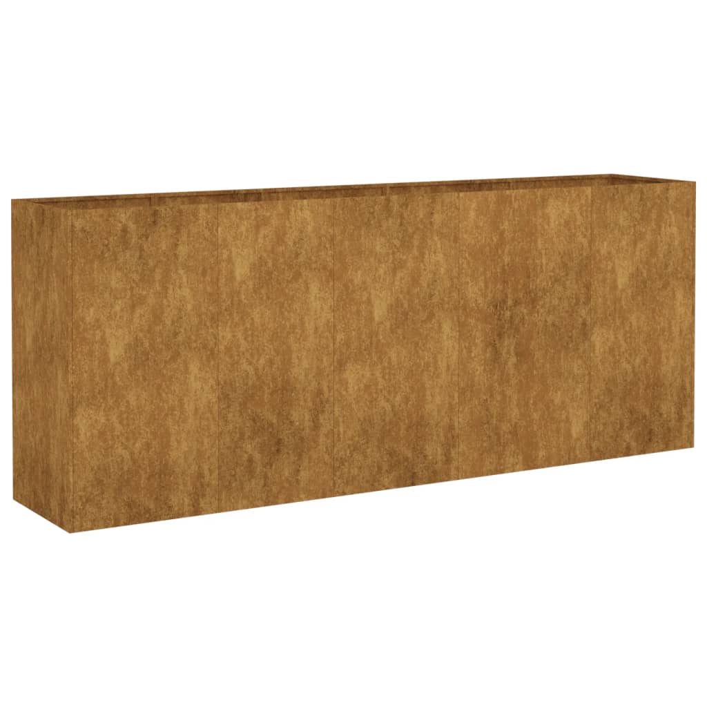 Plantenbak verhoogd 200x40x80 cm cortenstaal - AllerleiShop