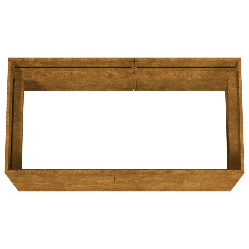 Plantenbak 80x40x40 cm cortenstaal - AllerleiShop