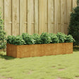 Plantenbak verhoogd 200x80x40 cm cortenstaal - AllerleiShop