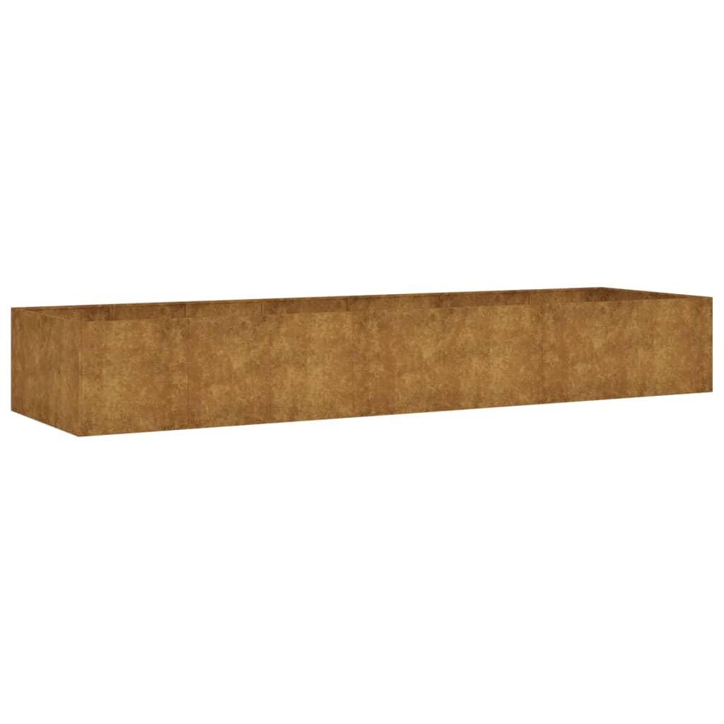 Plantenbak verhoogd 280x80x40 cm cortenstaal - AllerleiShop