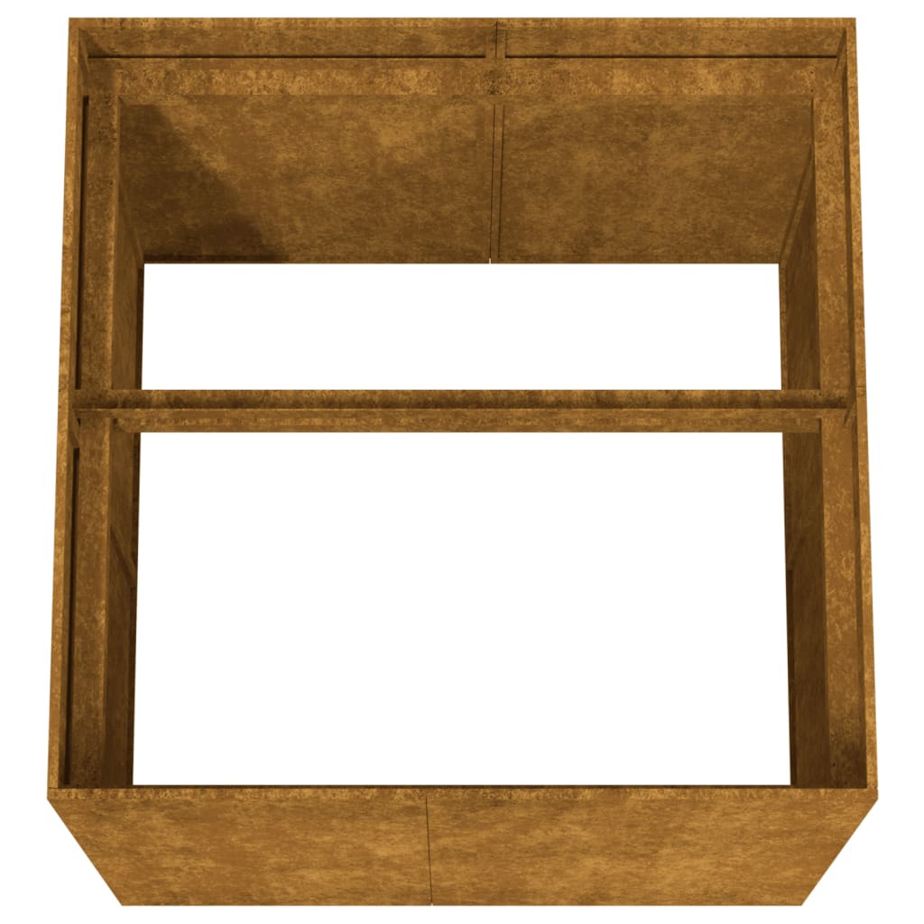 Plantenbak 80x80x80 cm cortenstaal - AllerleiShop