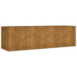 Plantenbak verhoogd 280x80x80 cm cortenstaal - AllerleiShop