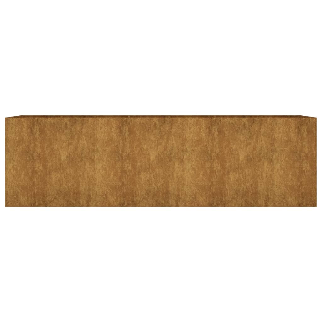 Plantenbak verhoogd 280x80x80 cm cortenstaal - AllerleiShop