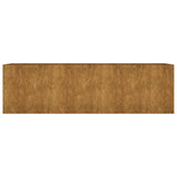 Plantenbak verhoogd 280x80x80 cm cortenstaal - AllerleiShop