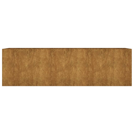 Plantenbak verhoogd 280x80x80 cm cortenstaal - AllerleiShop