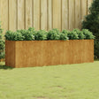 Plantenbak verhoogd 280x80x80 cm cortenstaal - AllerleiShop