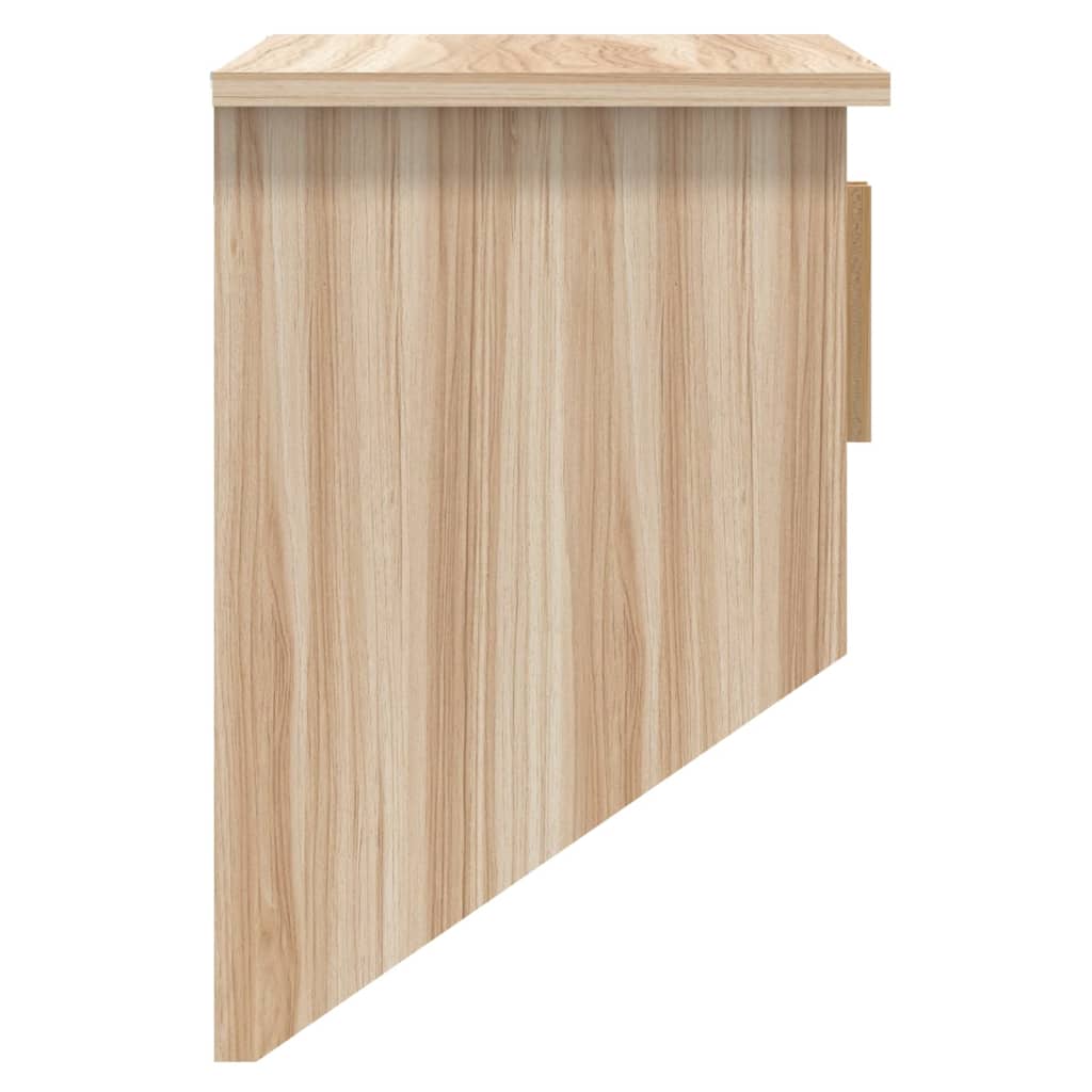 Wandkast met haken 80x24x35,5 cm bewerkt hout - AllerleiShop