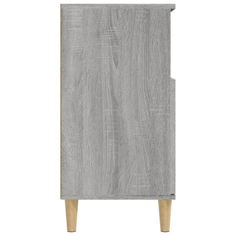 Dressoir 60x35x70 cm bewerkt hout grijs sonoma eikenkleurig - AllerleiShop