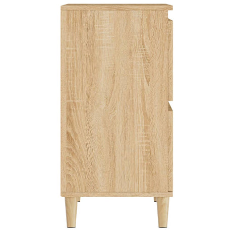 Dressoir 60x35x70 cm bewerkt hout sonoma eikenkleurig - AllerleiShop