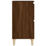 Dressoir 60x35x70 cm bewerkt hout bruin eikenkleur - AllerleiShop