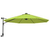 Wandparasol 290 cm appelgroen - AllerleiShop