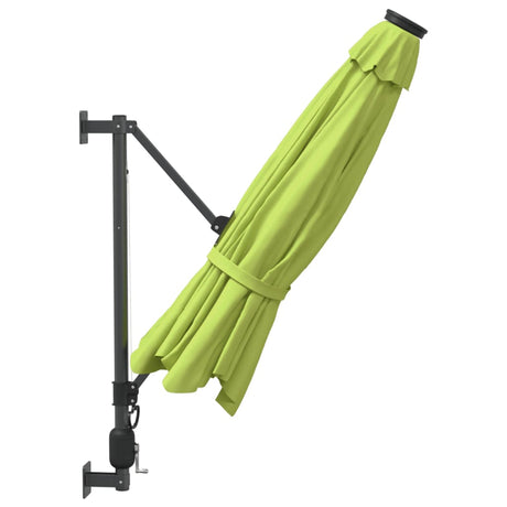 Wandparasol 290 cm appelgroen - AllerleiShop