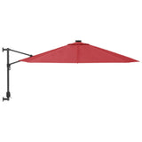 Wandparasol 290 cm felrood - AllerleiShop