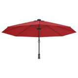 Wandparasol 290 cm felrood - AllerleiShop