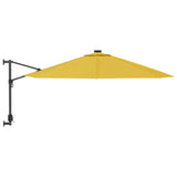 Wandparasol 290 cm geel - AllerleiShop