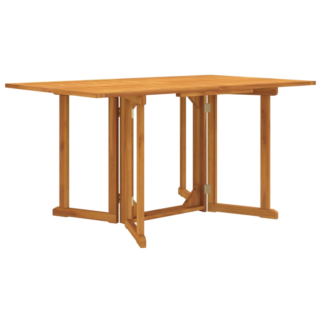 Tuintafel inklapbaar 150x90x75 cm massief teakhout - AllerleiShop