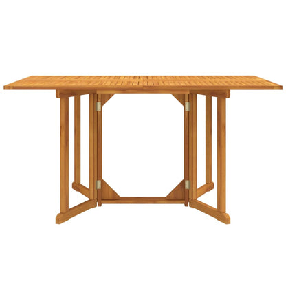 Tuintafel inklapbaar 150x90x75 cm massief teakhout - AllerleiShop