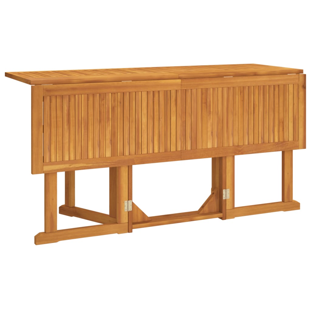 Tuintafel inklapbaar 150x90x75 cm massief teakhout - AllerleiShop