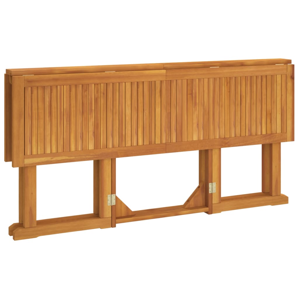 Tuintafel inklapbaar 150x90x75 cm massief teakhout - AllerleiShop