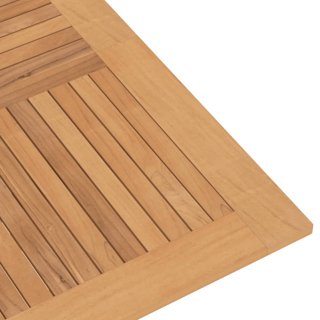 Tuintafel inklapbaar 110x110x75 cm massief teakhout - AllerleiShop