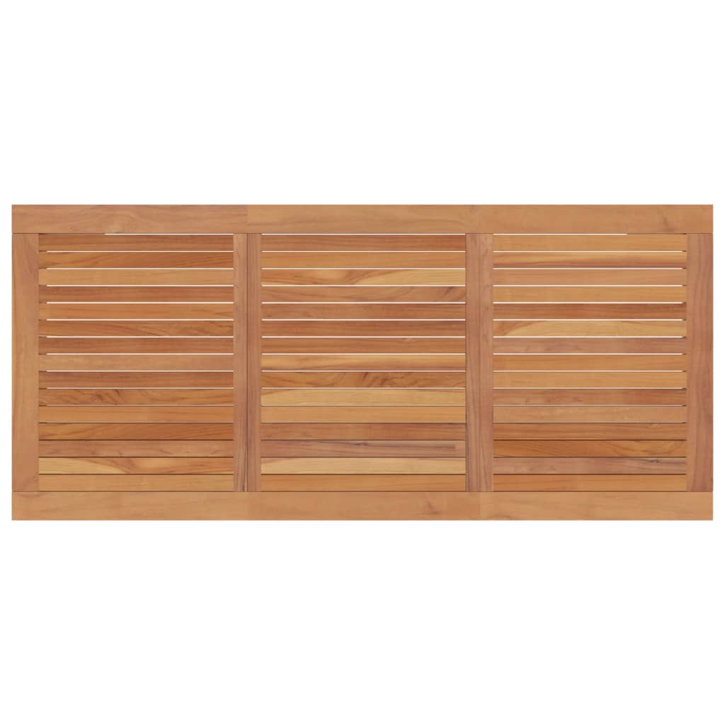 Tuintafel 200x90x75 cm massief teakhout - AllerleiShop