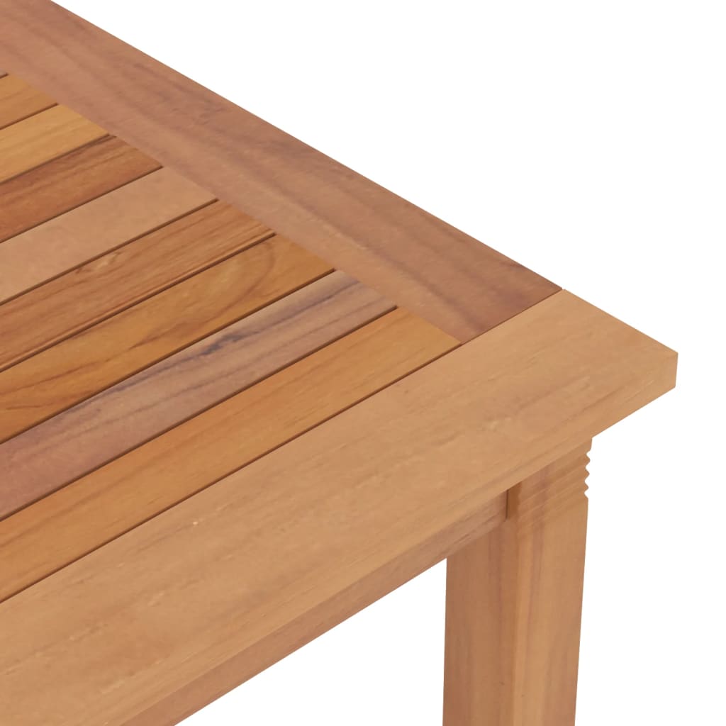 Tuintafel 200x90x75 cm massief teakhout - AllerleiShop