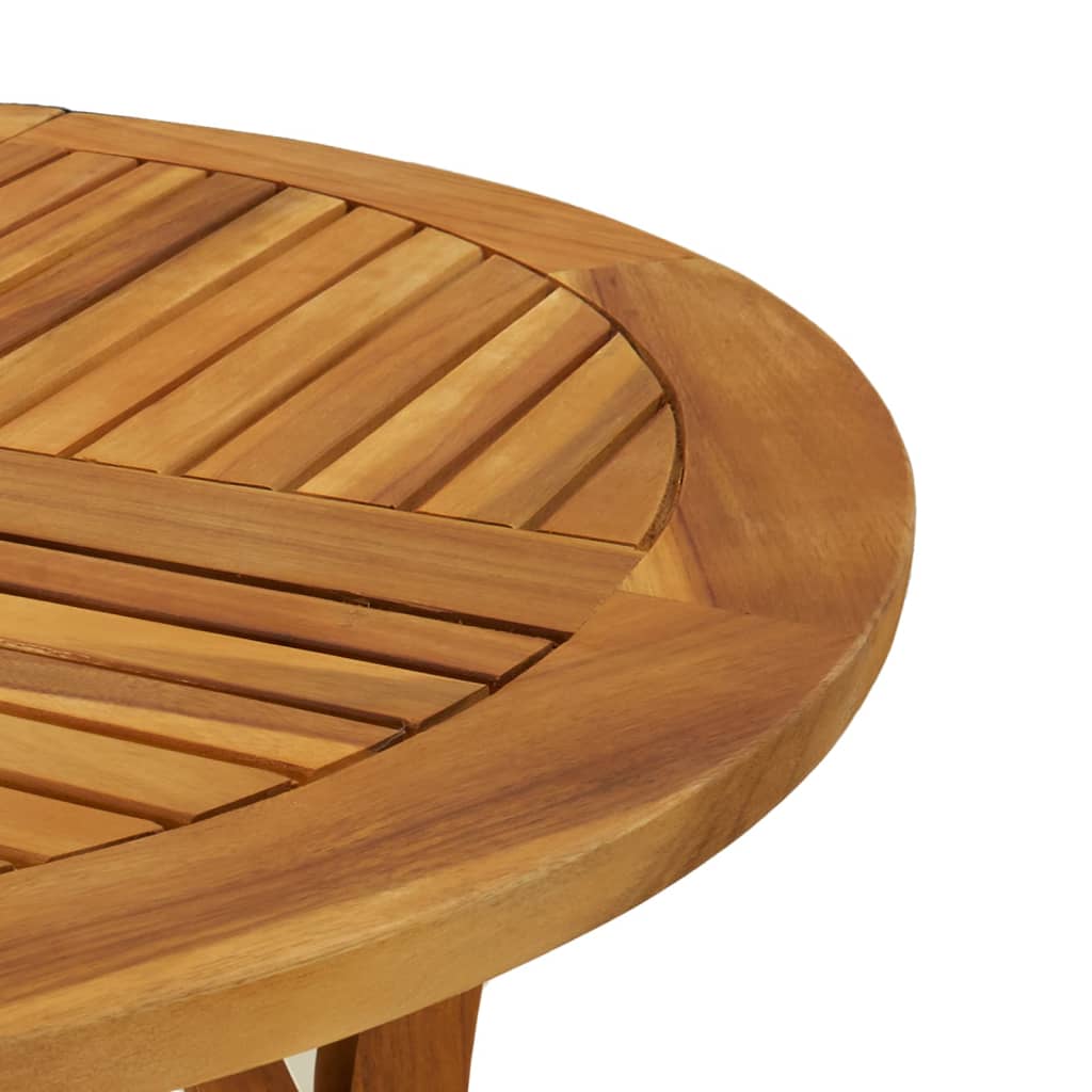 Tuintafel Ø 85 cm massief acaciahout - AllerleiShop