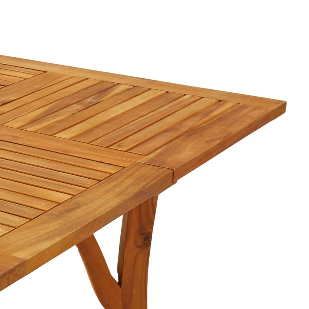 Tuintafel 85x85x75 cm massief acaciahout - AllerleiShop