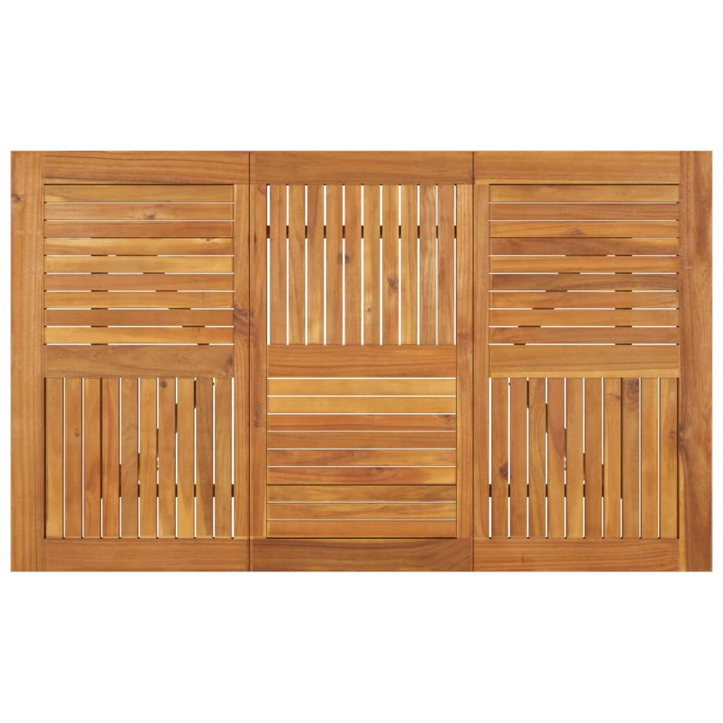 Tuintafel 150x90x75 cm massief acaciahout - AllerleiShop