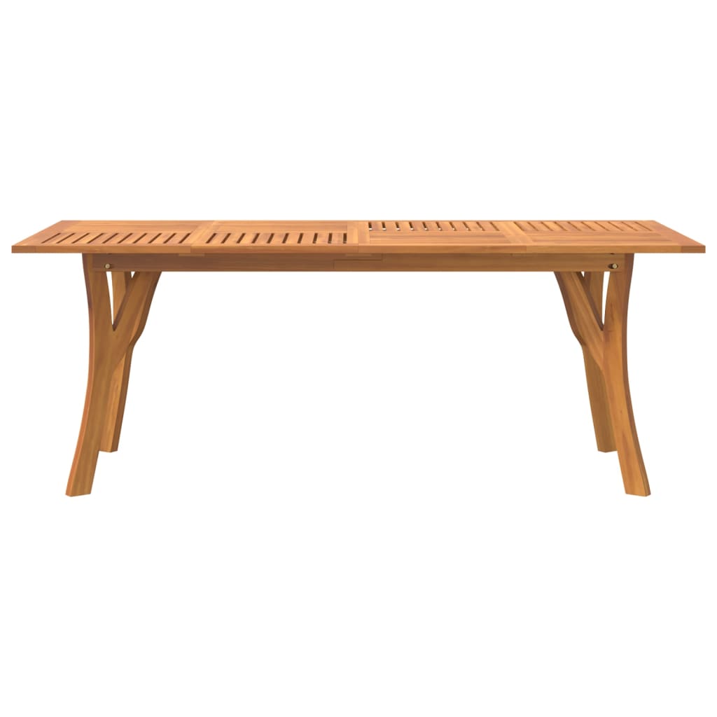 Tuintafel 200x90x75 cm massief acaciahout - AllerleiShop