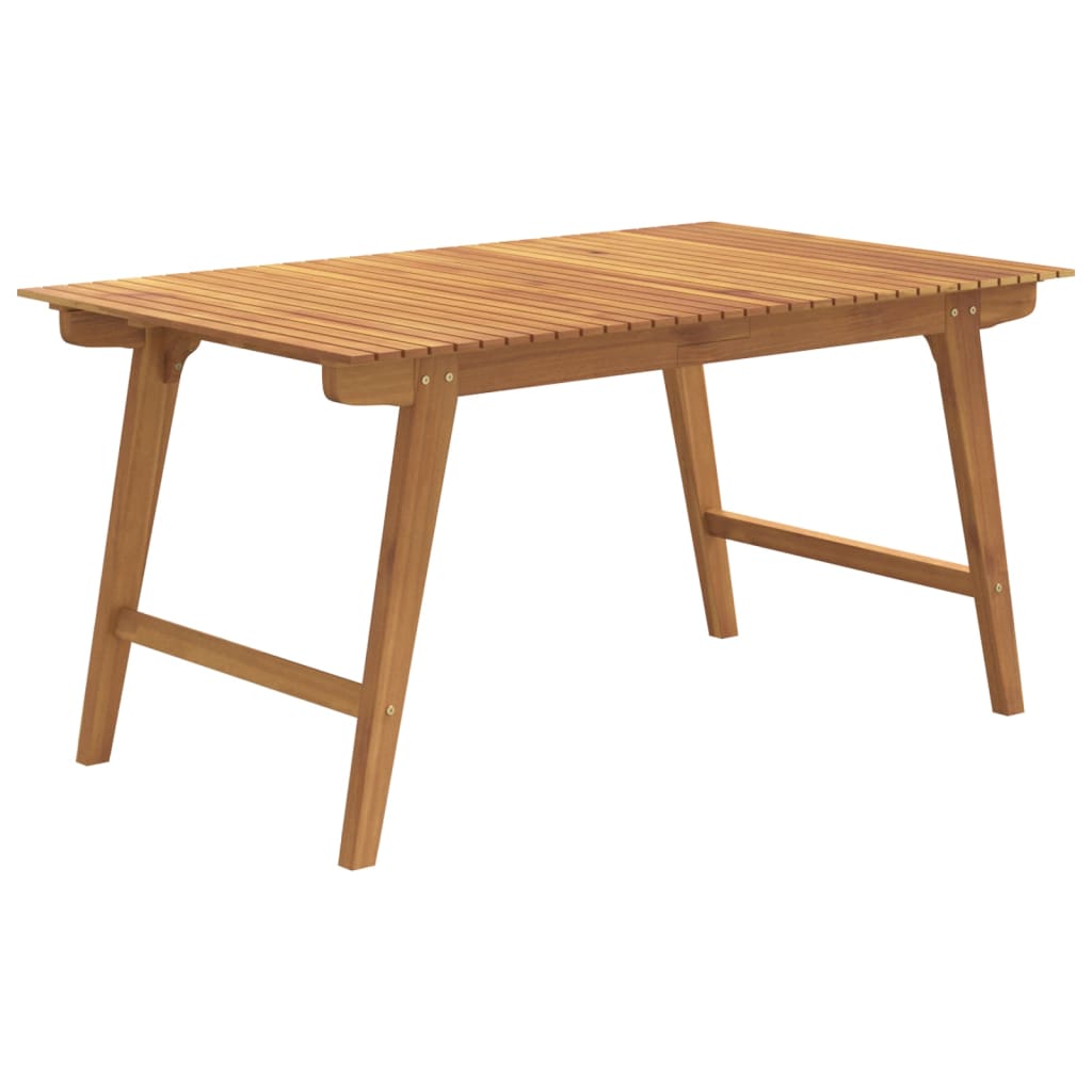 Tuintafel 150x90x75 cm massief acaciahout - AllerleiShop