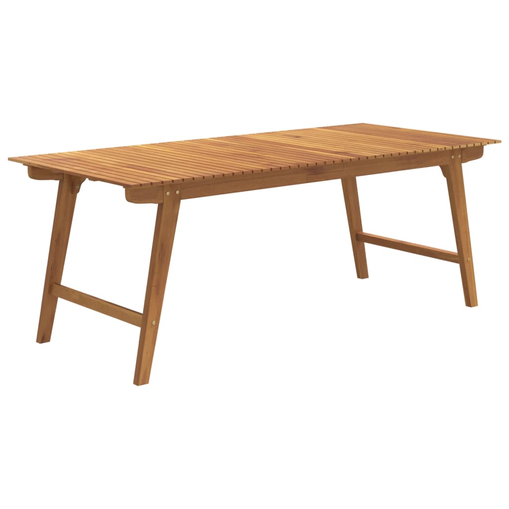 Tuintafel 200x90x75 cm massief acaciahout - AllerleiShop