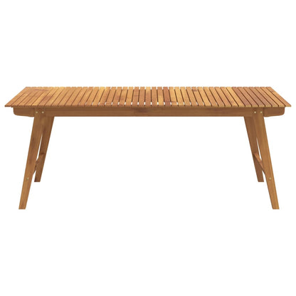 Tuintafel 200x90x75 cm massief acaciahout - AllerleiShop