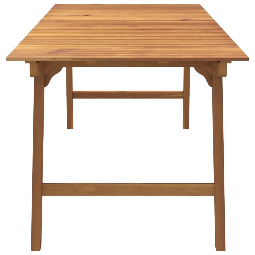 Tuintafel 200x90x75 cm massief acaciahout - AllerleiShop