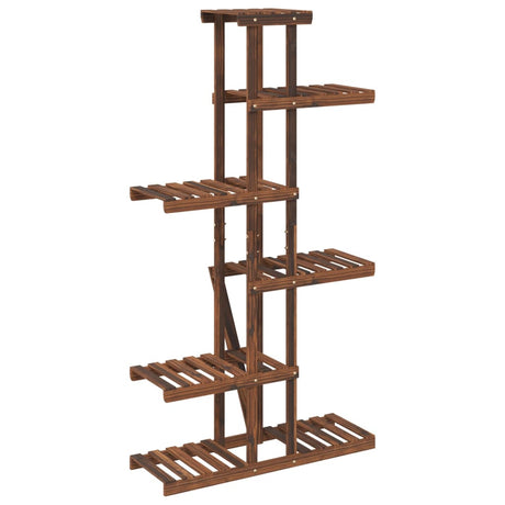 Plantenstandaard 75x25x140,5 cm massief vurenhout - AllerleiShop