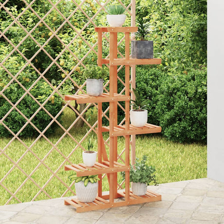 Plantenstandaard 75x25x140,5 cm massief vurenhout - AllerleiShop