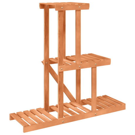 Plantenstandaard 81x25x75,5 cm massief vurenhout - AllerleiShop