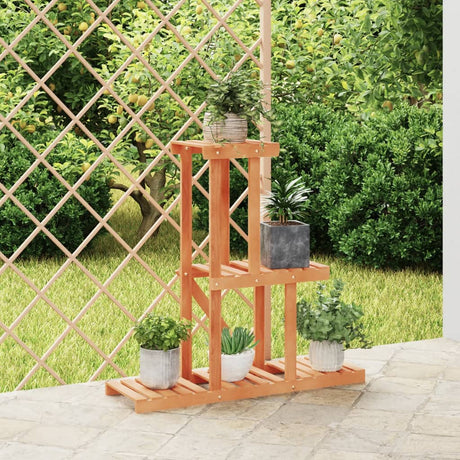 Plantenstandaard 81x25x75,5 cm massief vurenhout - AllerleiShop