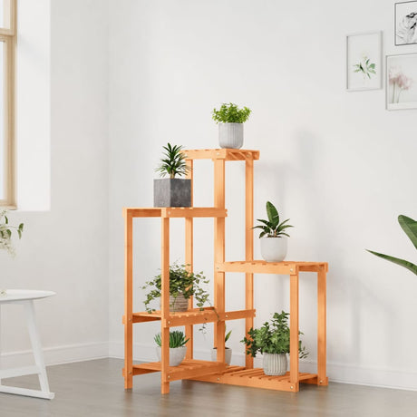 Plantenstandaard 62,5x61,5x101,5 cm massief vurenhout - AllerleiShop