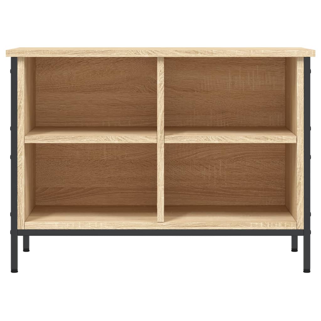 Schoenenkast 69x35x50 cm bewerkt hout sonoma eikenkleurig