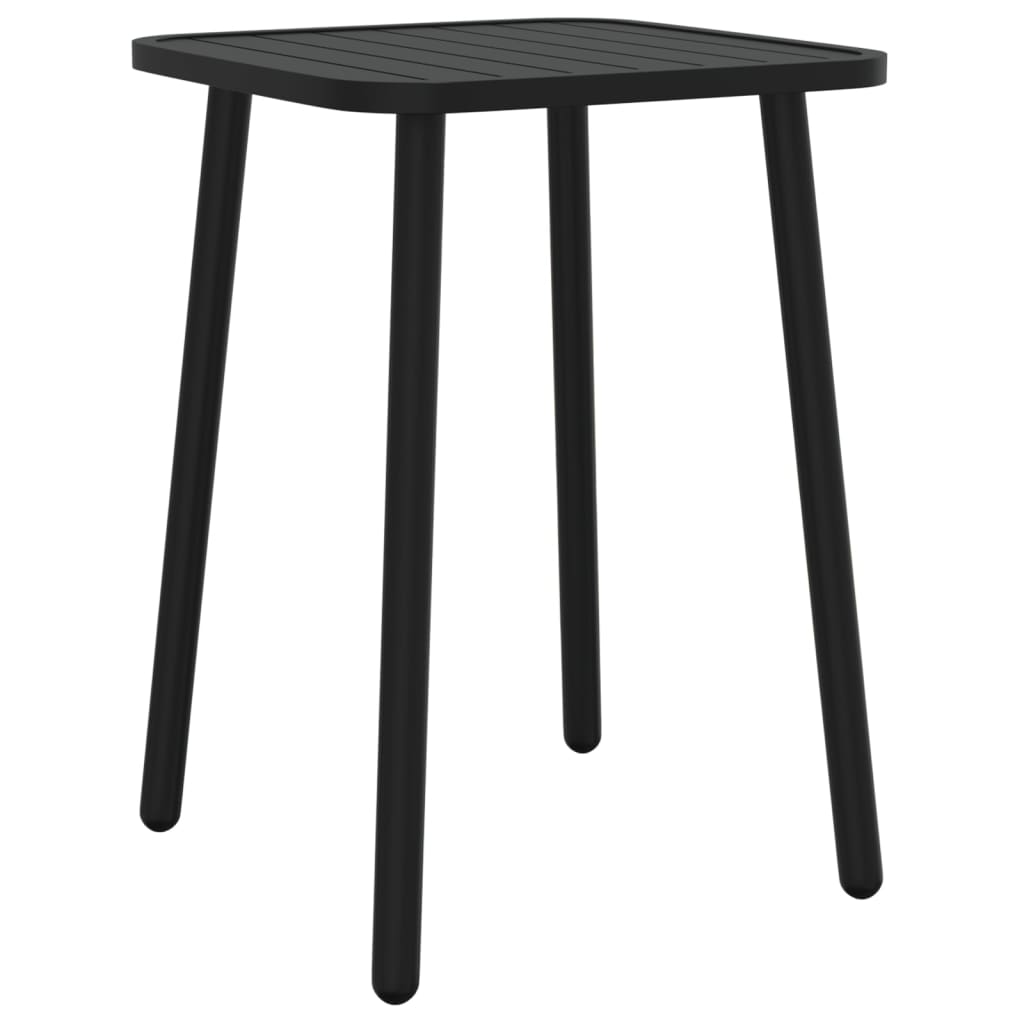 Tuintafel 50x50x71 cm staal antracietkleurig - AllerleiShop