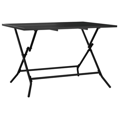 Tuintafel inklapbaar 110x80x72 cm staalgaas antracietkleurig - AllerleiShop