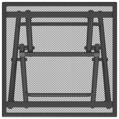 Tuintafel 38x38x38 cm staalgaas antracietkleurig - AllerleiShop