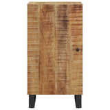 Dressoir met deur 40x31x75 cm massief mangohout - AllerleiShop