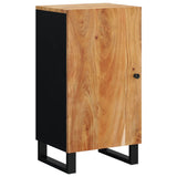 Dressoir met deur 40x31x75 cm massief acaciahout - AllerleiShop